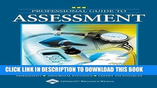 Professional Guide to Assessment (Professional Guide Series) Hardcover