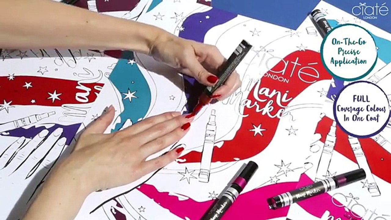 Les feutres vernis de Ciaté @Instagram/ciatéLondon