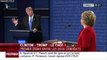 Clinton/Trump : meilleurs moments du débat.
