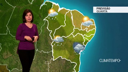 Previsão Nordeste – Frente fria em Salvador