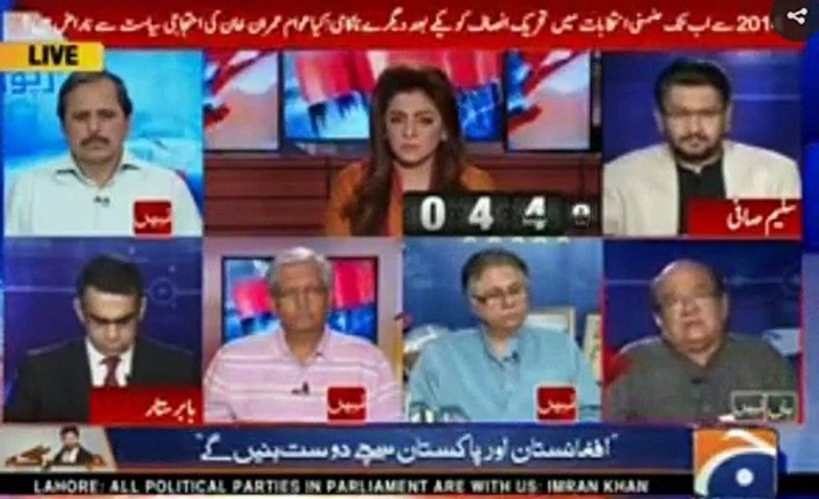 Imran Khan is a real challenge for PMLN. Imran Khan should talk about other public-issues as well. Imtiaz Alam