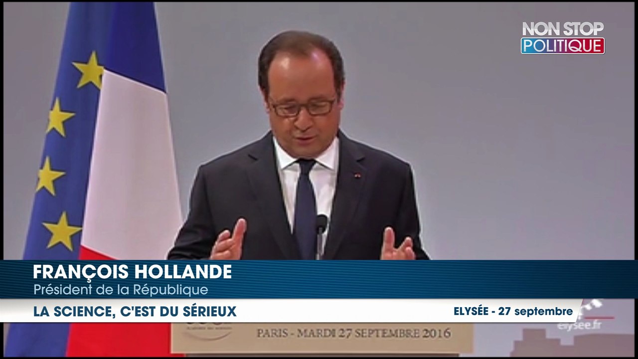 François Hollande tacle Nicolas Sarkozy de ‘’charlatan’’ sur la question du réchauffement climatique
