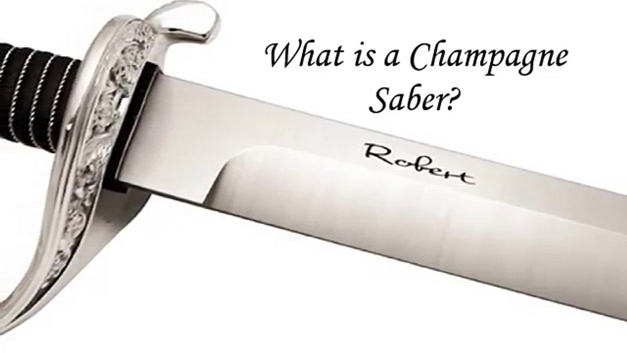 Champagne Saber and Its Use