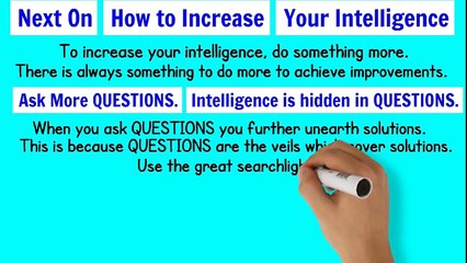 How to Increase Your Intelligence 5