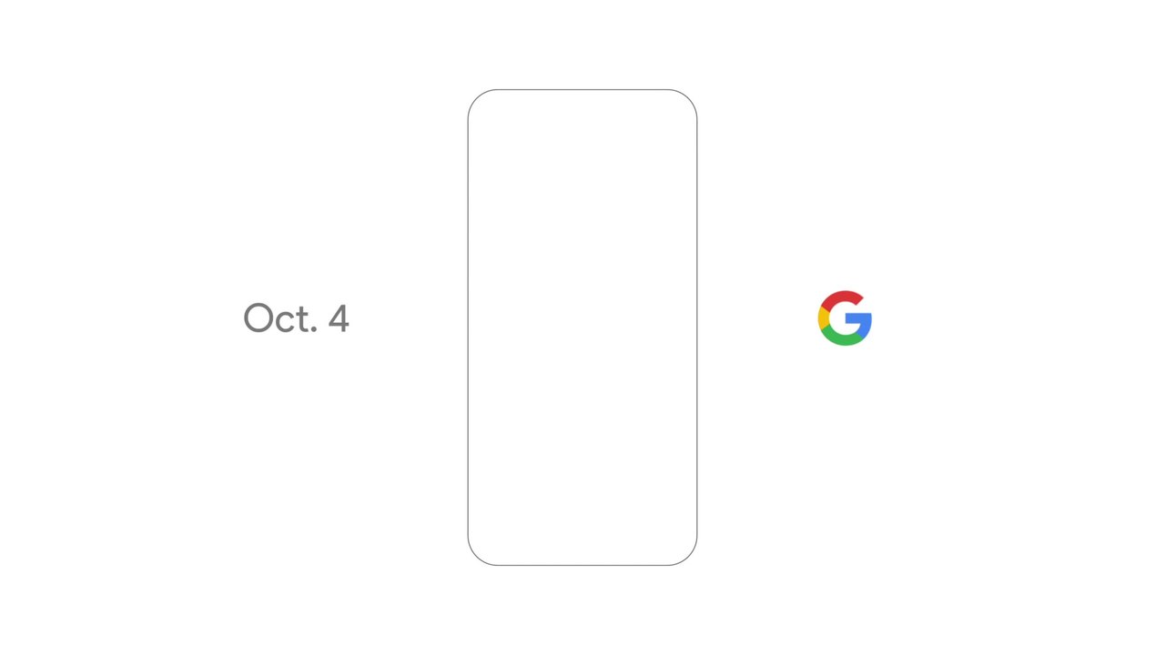 Anuncio del evento de Google (4 de octubre)