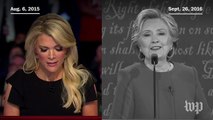 Hillary Clinton echoes Megyn Kelly, saying Trump ‘called women pigs, slobs and dogs'