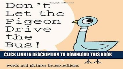 New Book Don t Let the Pigeon Drive the Bus!