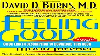 New Book Feeling Good: The New Mood Therapy