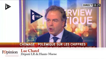 Chômage - Luc Chatel : « On a tout essayé sauf ce qui marche »