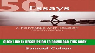 New Book 50 Essays: A Portable Anthology