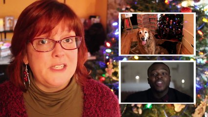Christmas carols....and Yule dogs, cats, and logs!