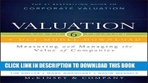 [PDF] Valuation   DCF Model Download: Measuring and Managing the Value of Companies (Wiley