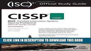 New Book CISSP (ISC)2 Certified Information Systems Security Professional Official Study Guide