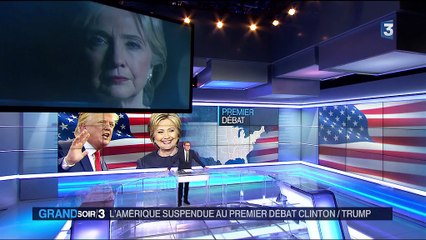 États-Unis : confrontation télévisée entre Clinton et Trump