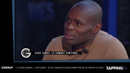 Le Gros Journal – Kery James : "Je ne connais aucune femme forcée de porter le voile"