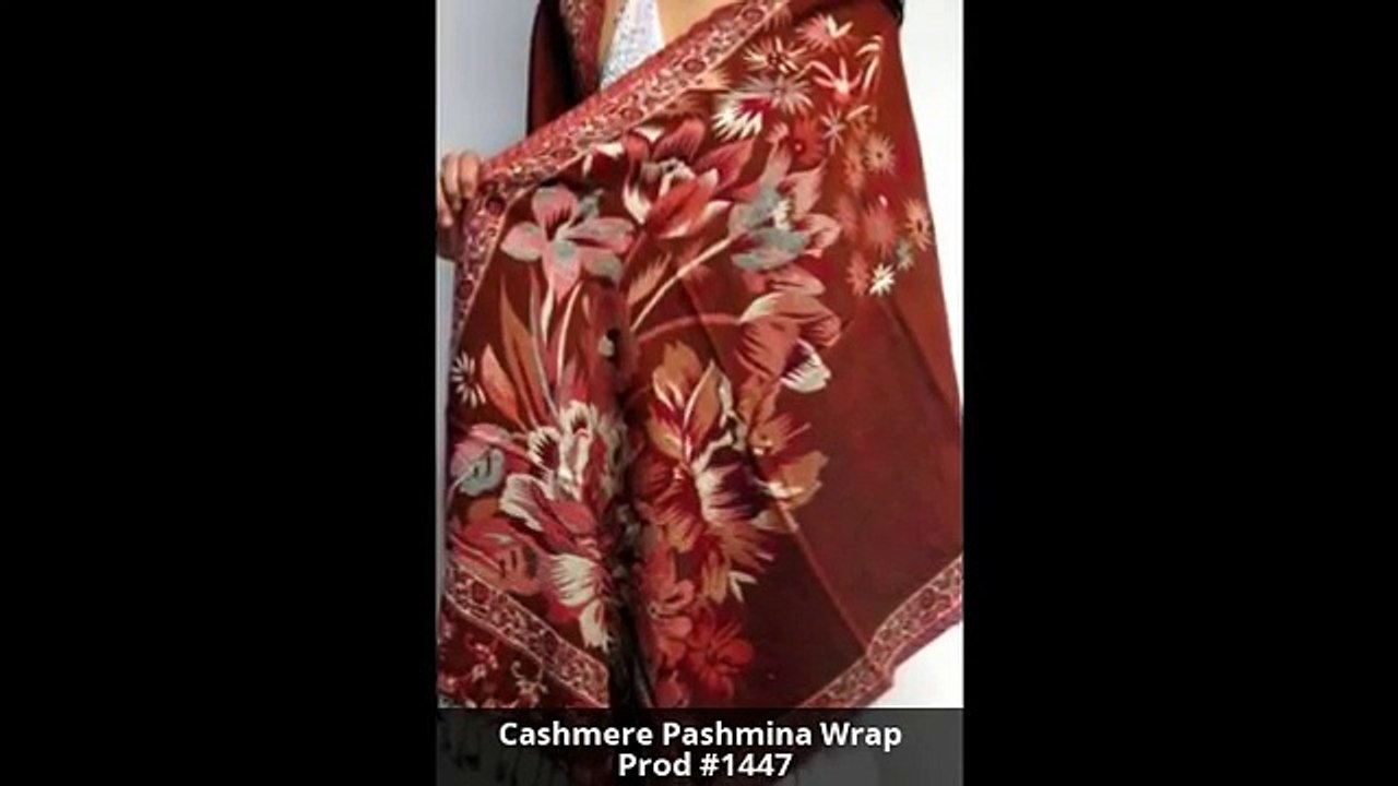 Our exclusive collection of cashmere pashmina wraps and scarves