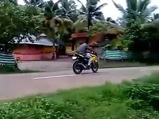 bike stunt with funny video   YouTube