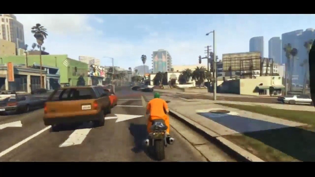 MONTAGE STUNT SUR GTA 5