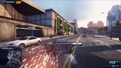 Need For Speed Most Wanted crashes and stunts