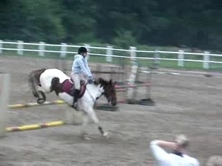 Leçon d'obstacle 90Cm-1M-1M10 (Orlane & Ma soeur)