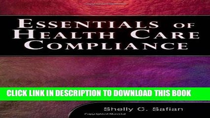 [PDF] Essentials of Healthcare Compliance (Health Care Admin) Popular Online