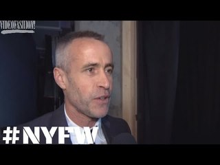 Backstage Interview with Designer Thom Browne at New York Fashion Week