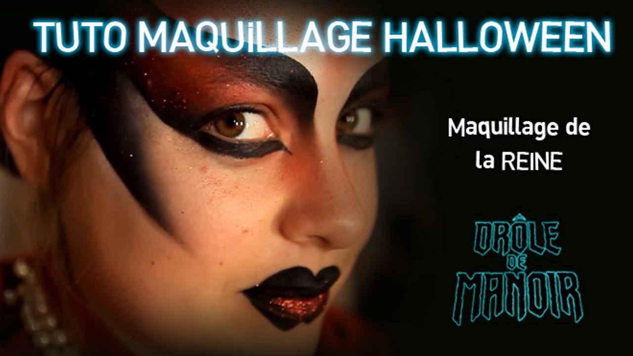Le TUTO MAQUILLAGE HALLOWEEN de la Reine - Drôle de Manoir, ta nouvelle émission sur TéléTOON+