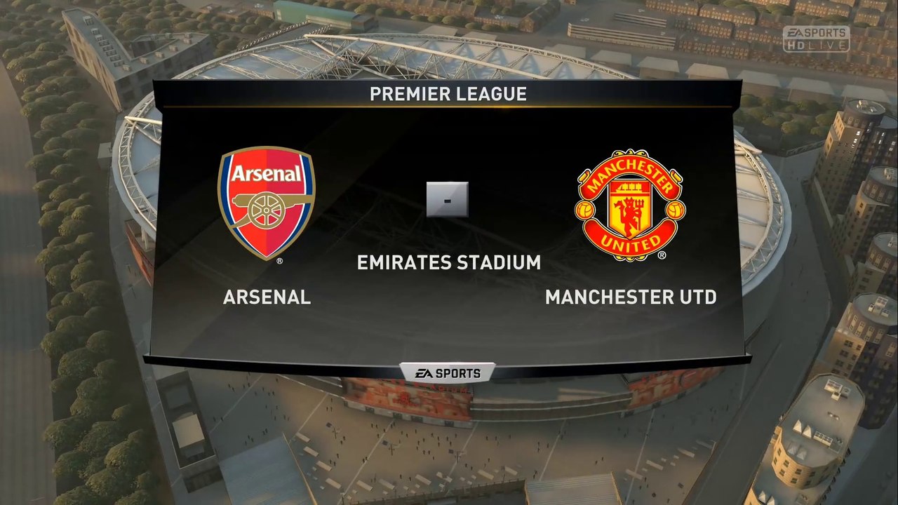 FIFA 17 - Arsenal vs Manchester United [Extrait]
