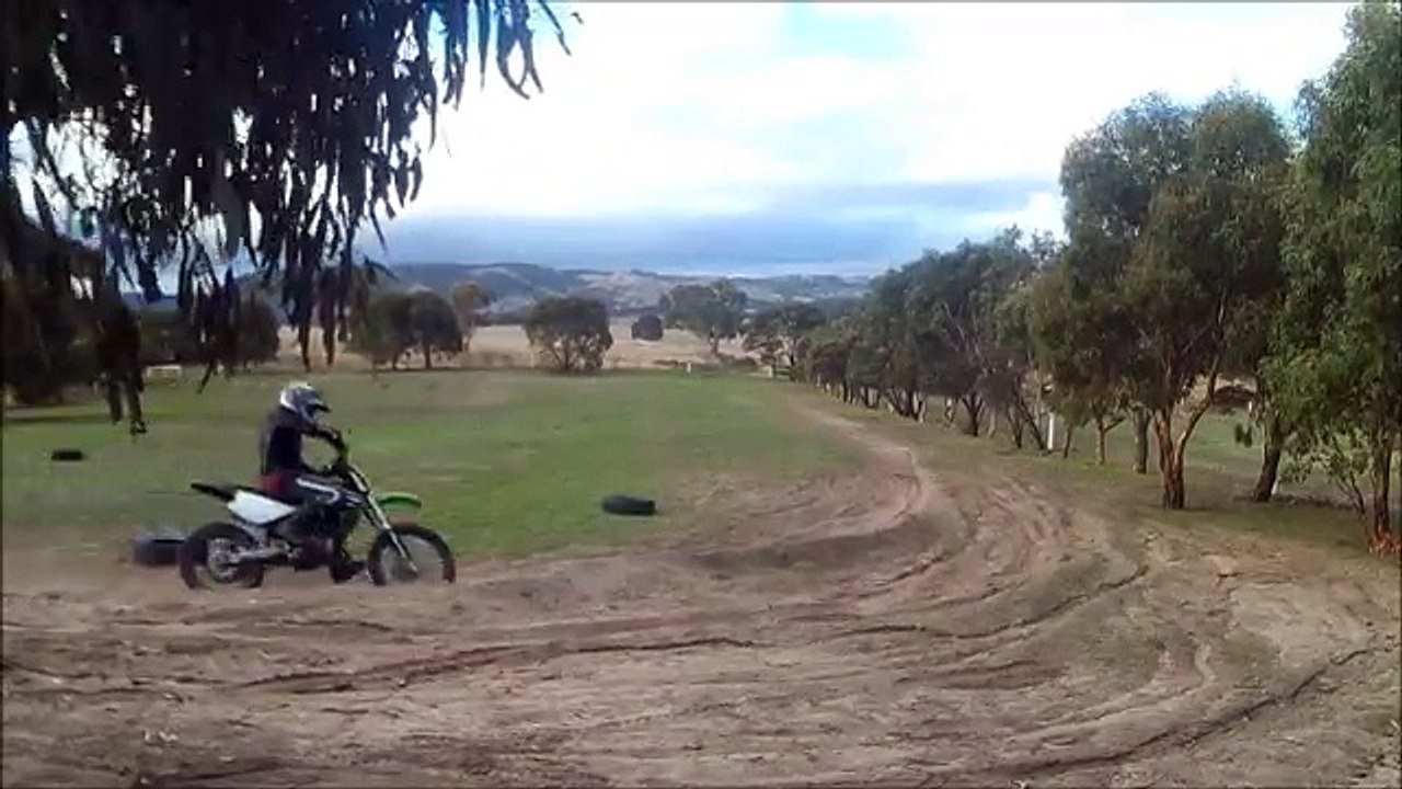KX85 funny fail (Face plant)