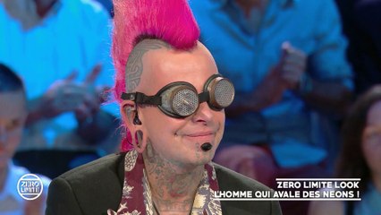 L’invité look : il avale des néons et des sabres  - ZERO LIMITE, Jeudi 29 septembre à 21h sur C8