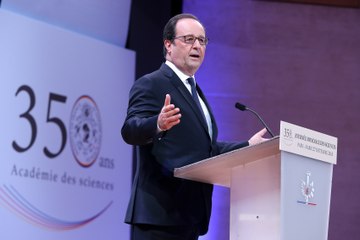 Discours à l’occasion des 350 ans de l’Académie des Sciences