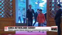 Korea, Netherlands upgrades bilateral relations to comprehensive partnership