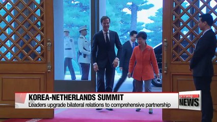 Korea, Netherlands upgrades bilateral relations to comprehensive partnership