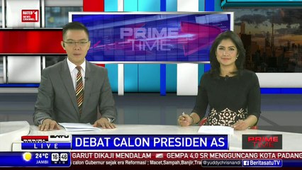 Pidato Donald Trump Dalam Debat Perdana Capres AS