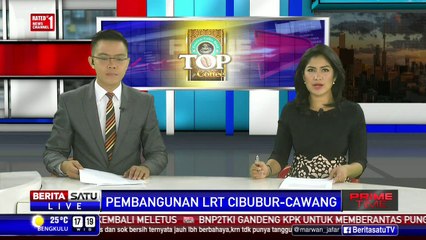 Progres Proyek LRT Sudah Mencapai 60 Persen