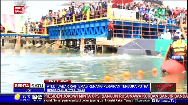 Jabar Tambah Emas di Cabang Renang Perairan Terbuka Putra