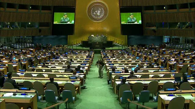 Pakistan Blasting reply to India at UNGA