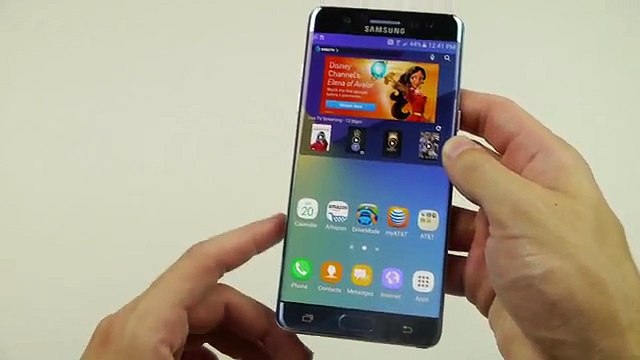 Samsung Galaxy Note 7 Hammer & Knife Scratch Test