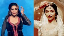 Madhuri Dixit Performs On Deepika Padukone’s Deewani Mastani | Bajirao Mastani Movie