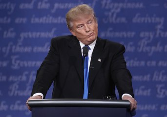 Trois moments du débat où Trump est pris en flagrant délit d'intox