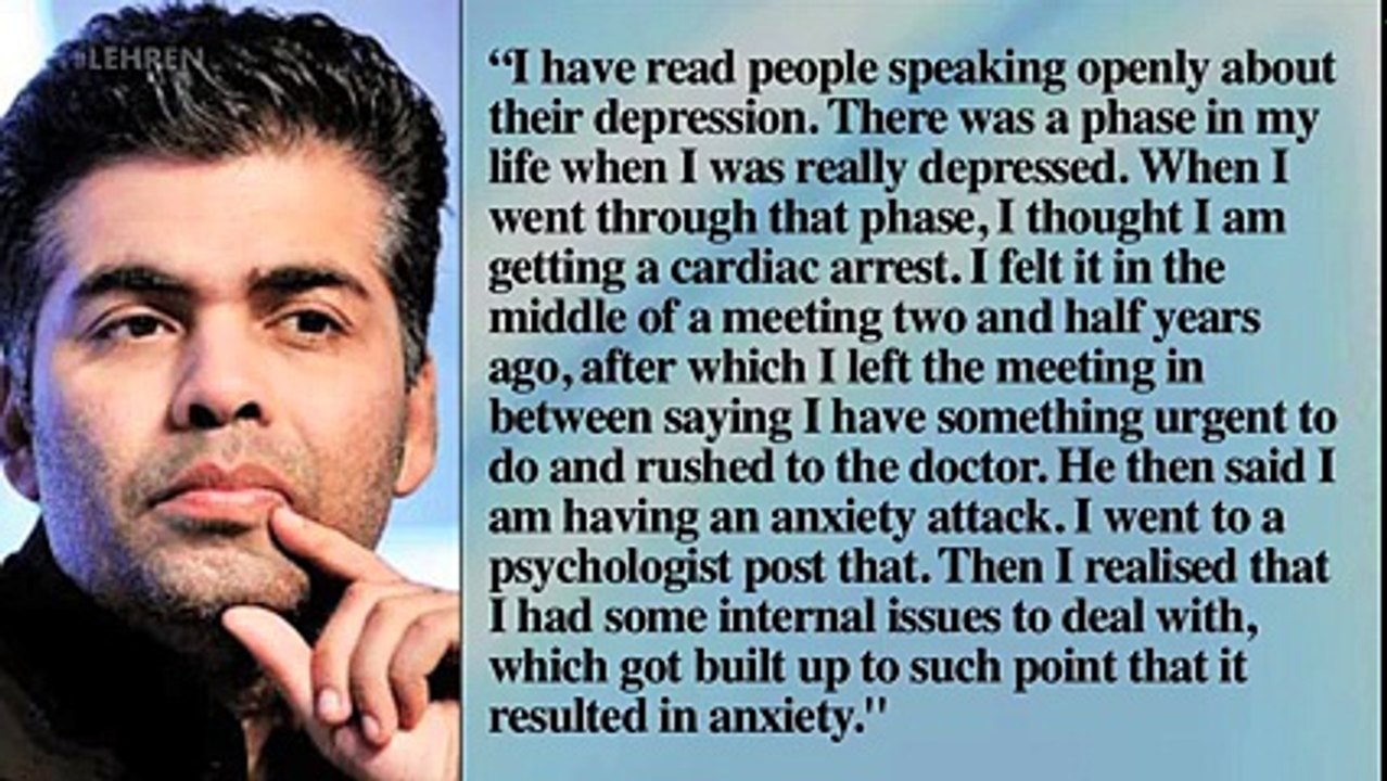 Karan Johar DEPRESSED _ Find Out Why