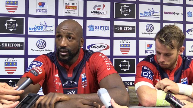 Réaction de Bakary Meïté après la J5 pro D2 ASBH - SC Albi