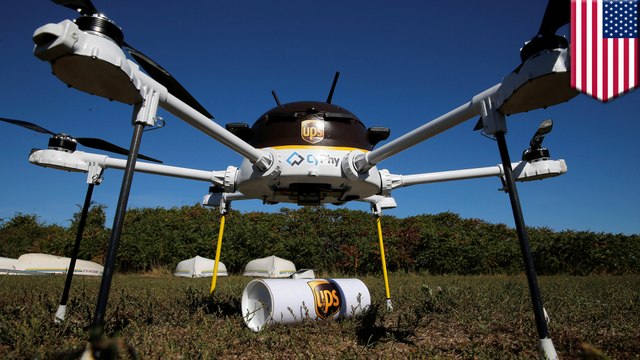 UPS tests drone delivery of medicine in Massachusetts - TomoNews