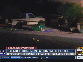 Man found dead after firing at Maricopa officers overnight