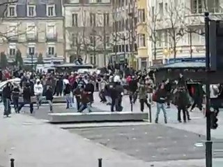 Emeutes anti CPE à Rennes en 2006