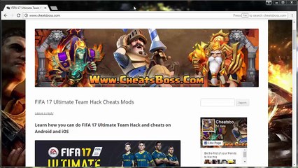 How to Get FIFA 17 Ultimate Team Coins and Points Generator Free!