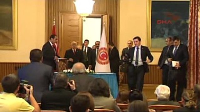 Meclis Başkanı Kahraman TBMM'de Değerlendirme Toplantısı Yaptı 1