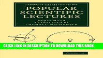 New Book Popular Scientific Lectures (Cambridge Library Collection - Physical  Sciences)