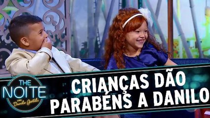 Leite Show: crianças dão parabéns a Danilo