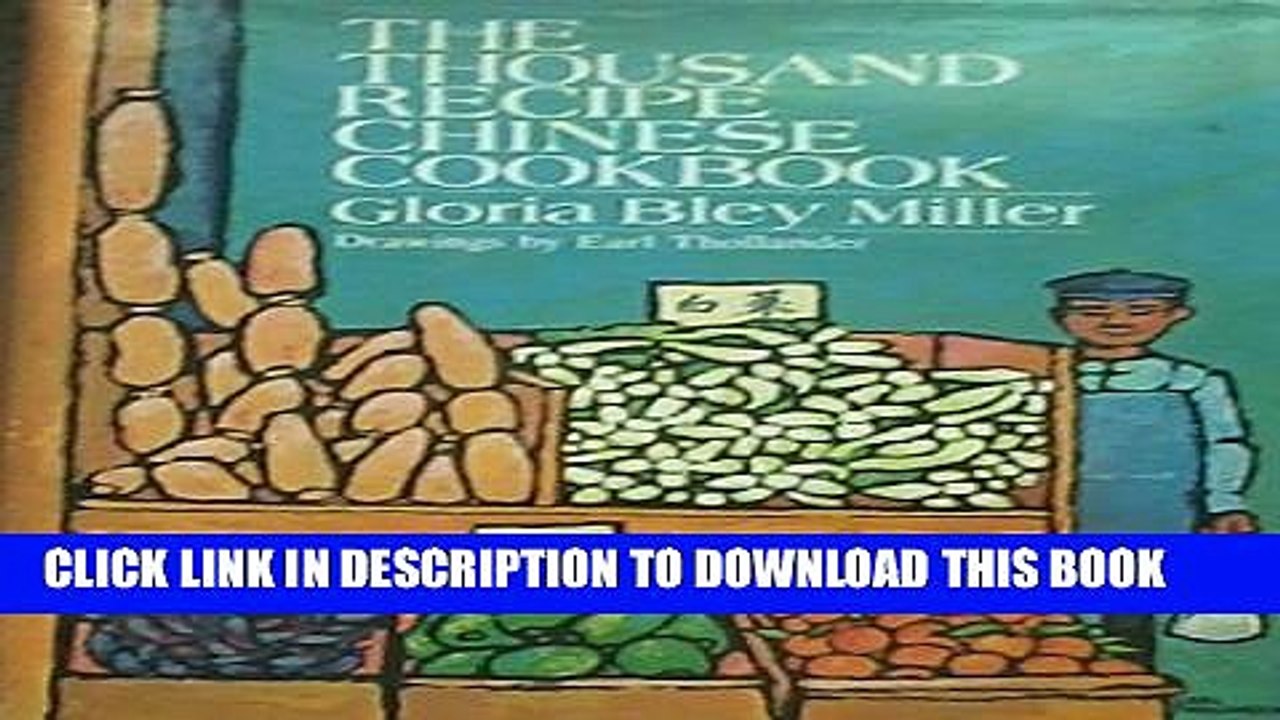 [PDF] Thousand Recipes Chinese Cookbook Full Co...